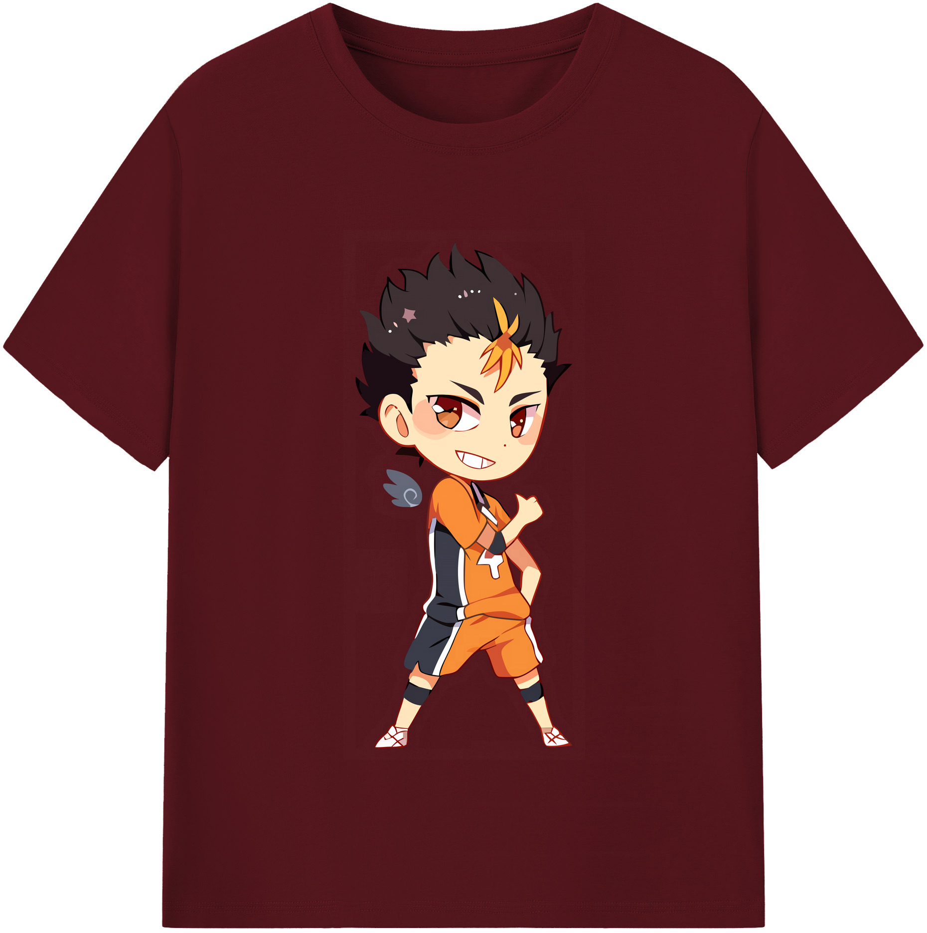 （画像用） ハイキュー!! Haikyu!! 綿100％半袖Tシャツ（フロントプリント）